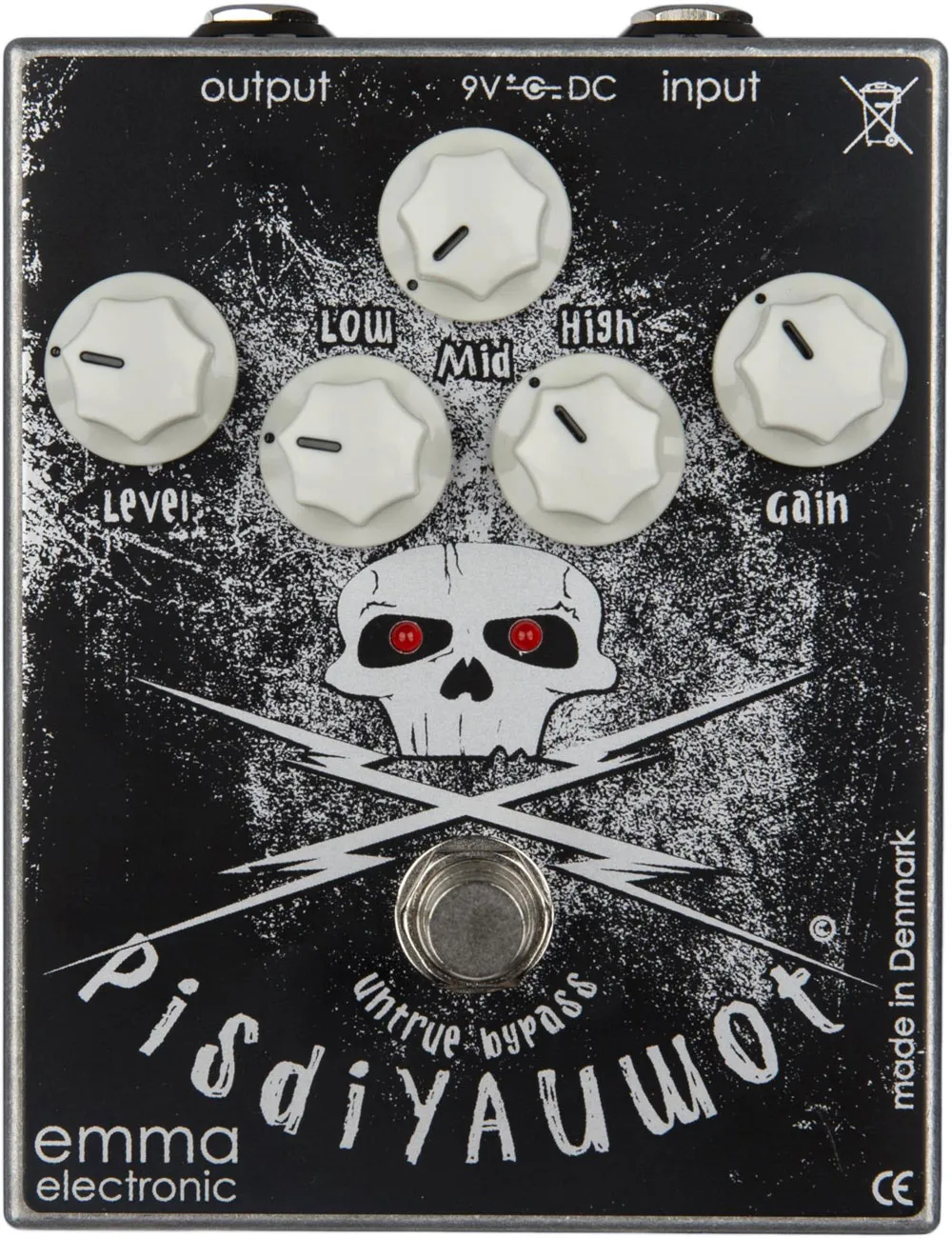 Emma Electronic PisdiYAUwot Metal Distortion Pedal
