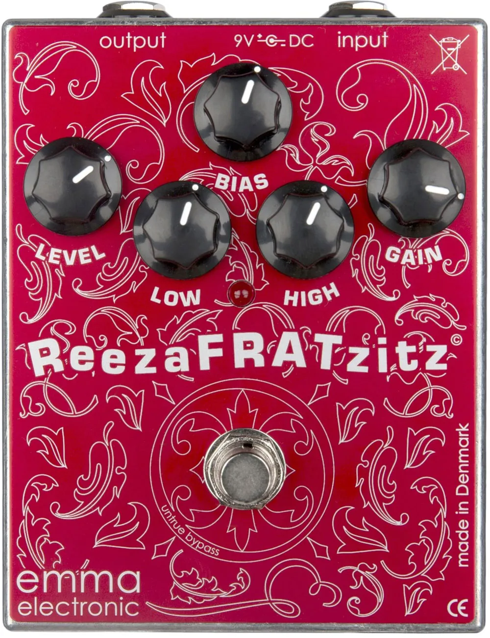Emma Electronic ReezaFRATzitz Overdrive/Distortion Pedal