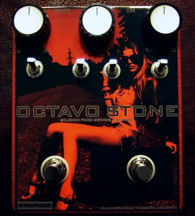 Erafuzz Octavo Stone - Silicon Fuzz Octave Machine