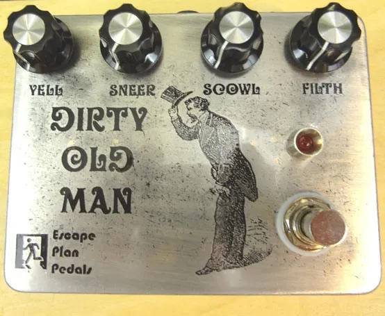 Escape Plan Pedals Dirty Old Man - Overdrive / Distortion