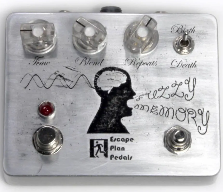 Escape Plan Pedals Fuzzy Memory - Lo-Fi Echo / Reverb