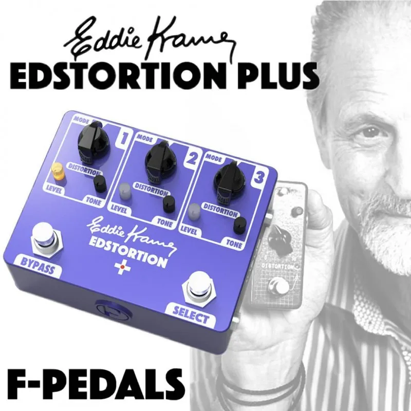 F-Pedals Edstortion+ - Eddie Kramer Signature Distortion Plus