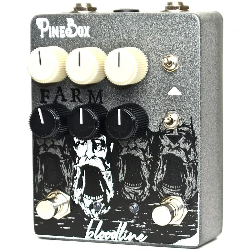 Farm Pedals / Pine Box Customs Bloodline - Overdrive / Fuzz