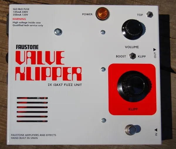 Faustone Valve Klipper - 2x 12AX7 Fuzz Unit