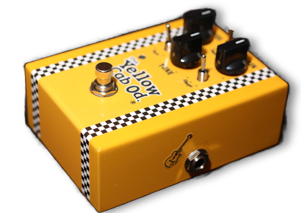 Favoretti's Custom Pedals Yellow Cab OD