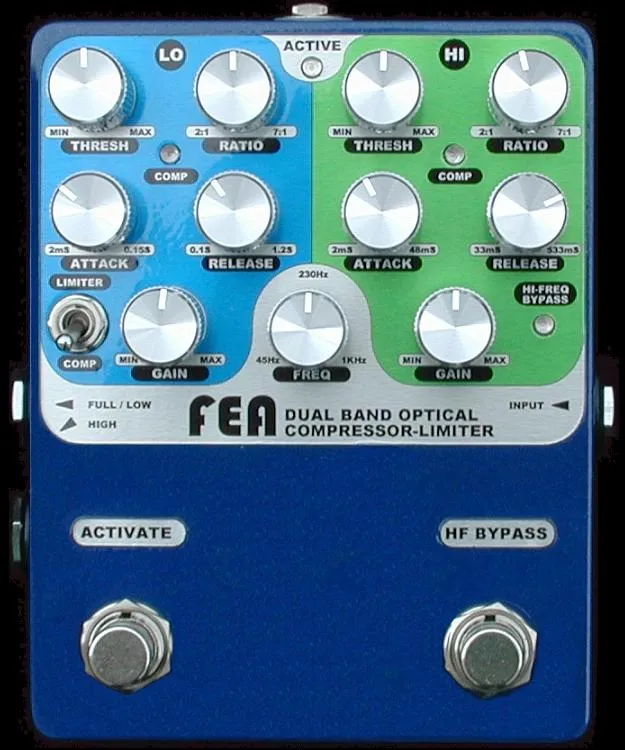 FEA Labs DB-CL Dual-Band Optical Compressor/Limiter