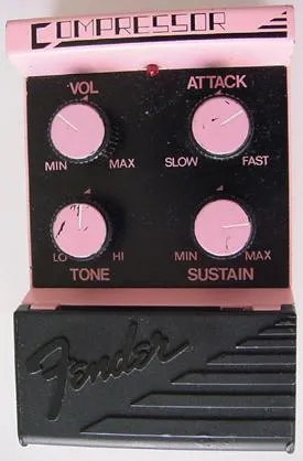 Fender Bassman Compressor Bass Effect Pedal