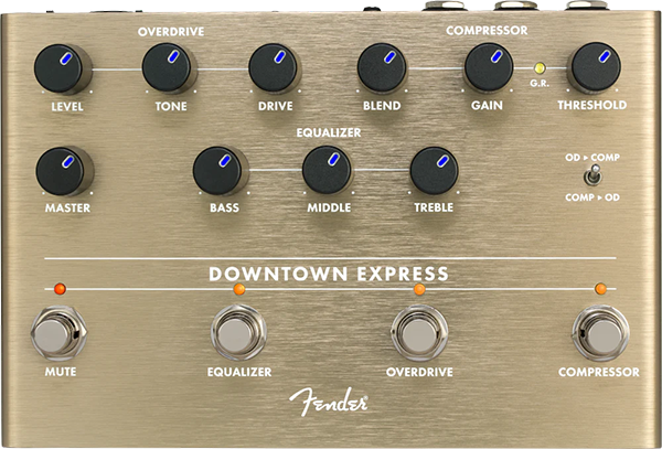 Fender Downtown Express Bass Multi-Effect Pedal