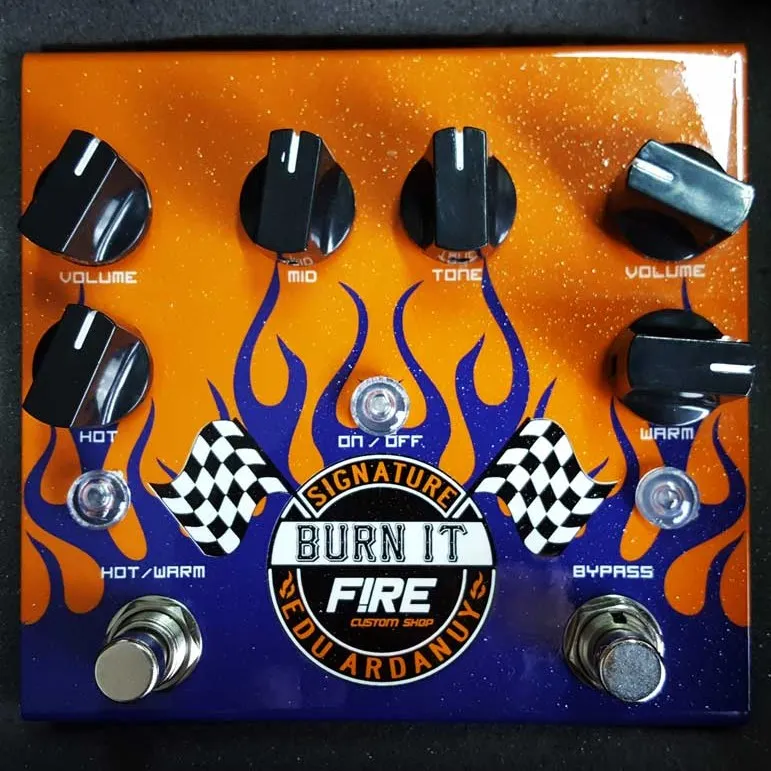 Fire Custom Burn it - Edu Ardanuy (Dr. Sin) Signature Distortion