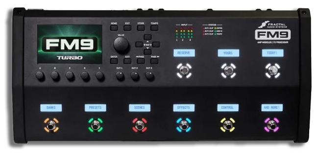 Fractal Audio FM9 Turbo - Amp Modeler / Multi-FX / Floor Unit Processo