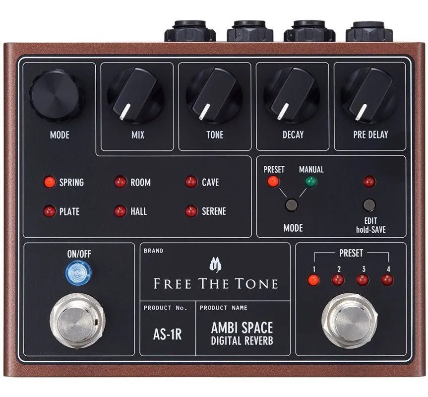 Free The Tone AS-1R Ambi Space - Digital Reverb
