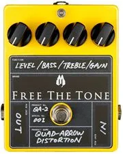 Free The Tone (custom series) QA-2 Quad Arrow Distortion