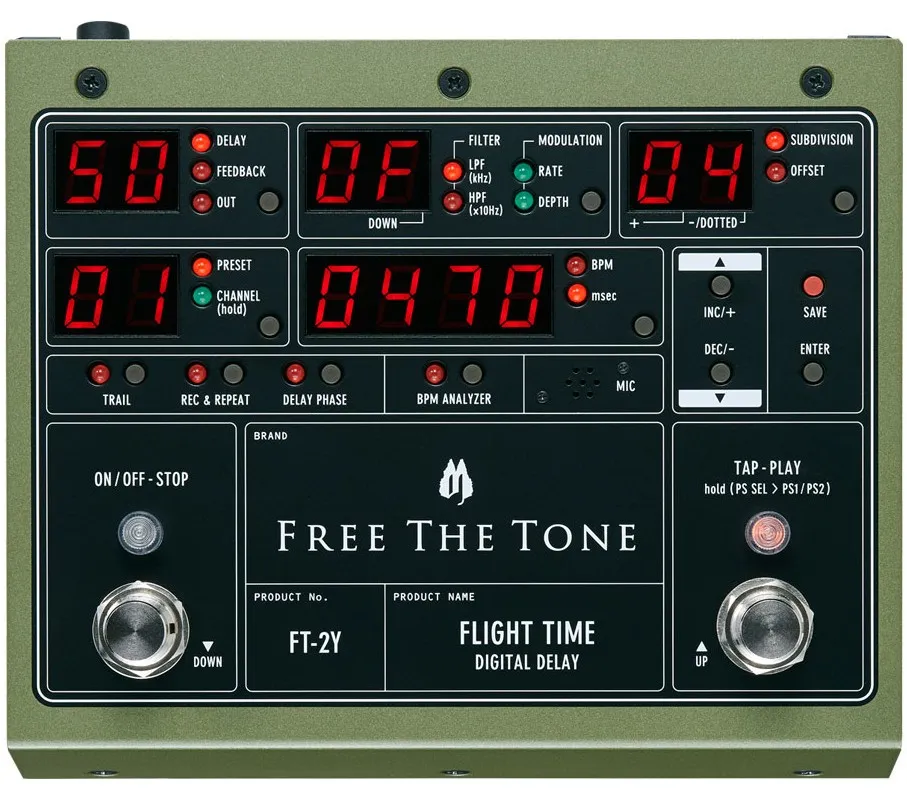 Free The Tone FT-2Y Flight Time - Digital Delay