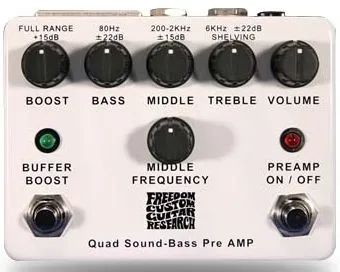 Freedom Custom Guitar Research SP-BP-01 Quad Sound - Bass Pre Amp