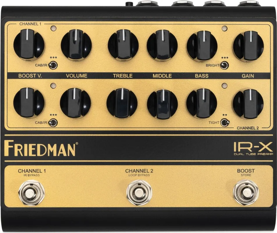Friedman IR-X Dual-Channel Tube Preamp Pedal