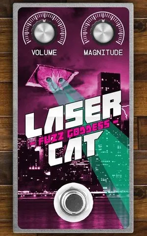 Fuzz Goddess Laser Cat