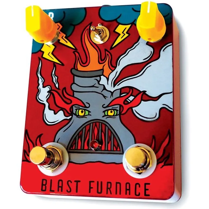 Fuzzrocious Blast Furnace - Gated Fuzz with Momentary Delay