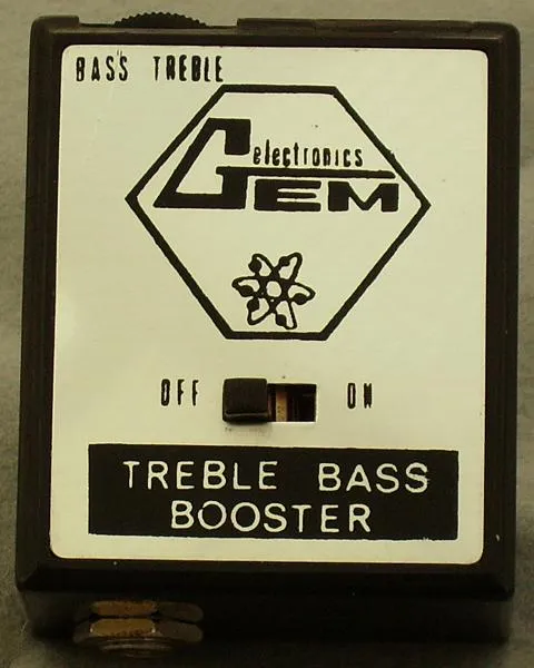 GEM B/1820 Treble-Bass Booster