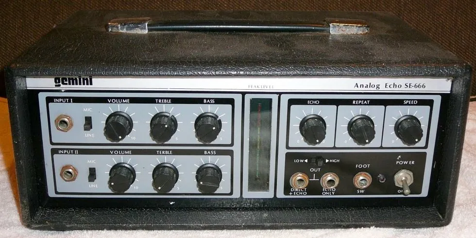 Gemini SE-666 Analog Echo