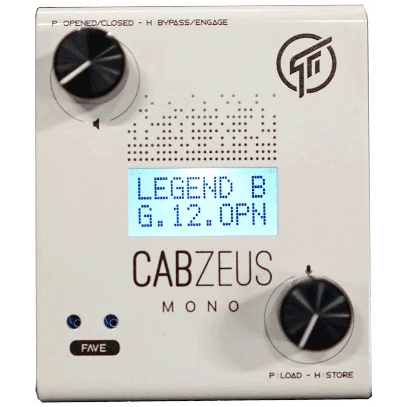 GFI System Cabzeus MONO - Speaker Simulator + DI