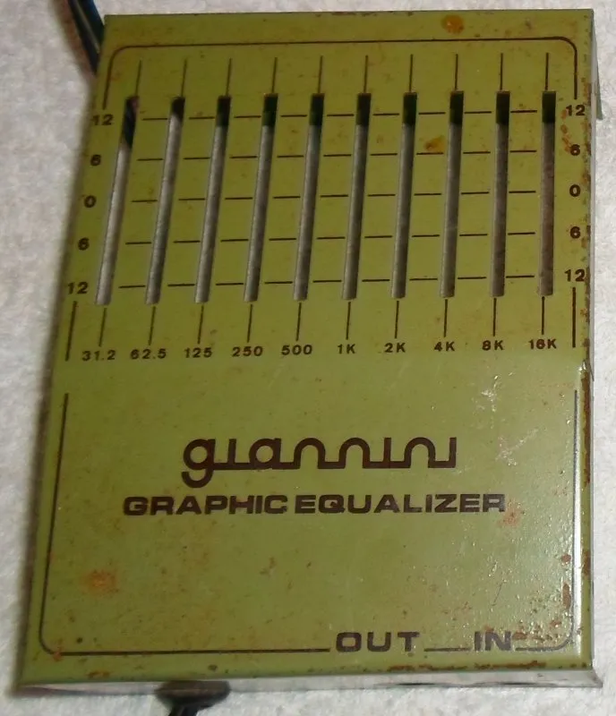 Giannini BQ1 Graphic Equalizer