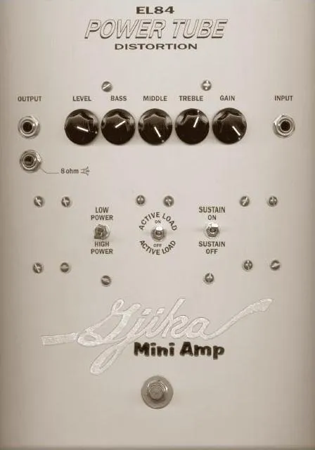 Gjika Mini Amp Power Tube Distortion
