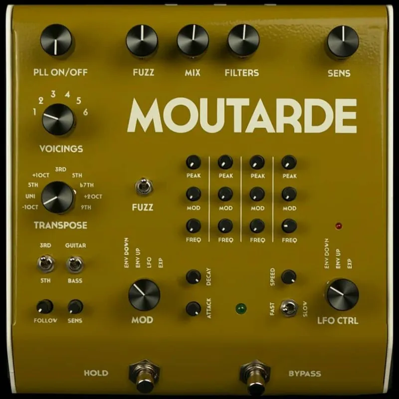 Glou-Glou Moutarde - Four Voices PLL Synth