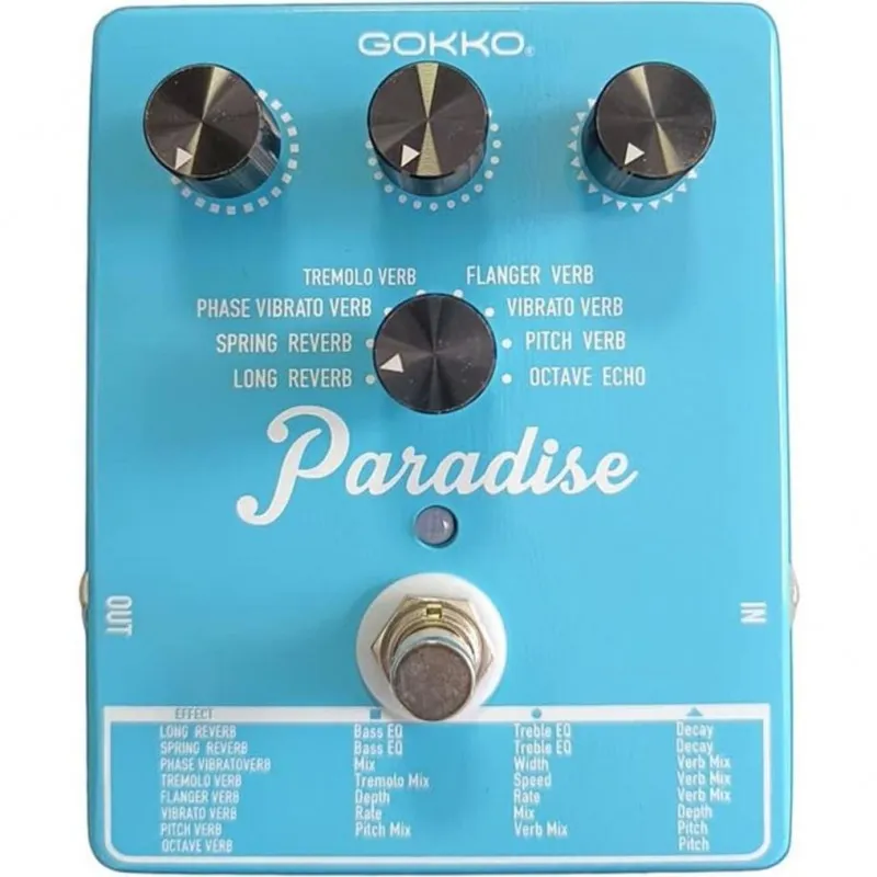 Gokko Audio GK-47 Paradise - 8-mode Reverb