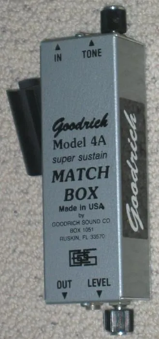 Goodrich Match Box Model 4A Super Sustain