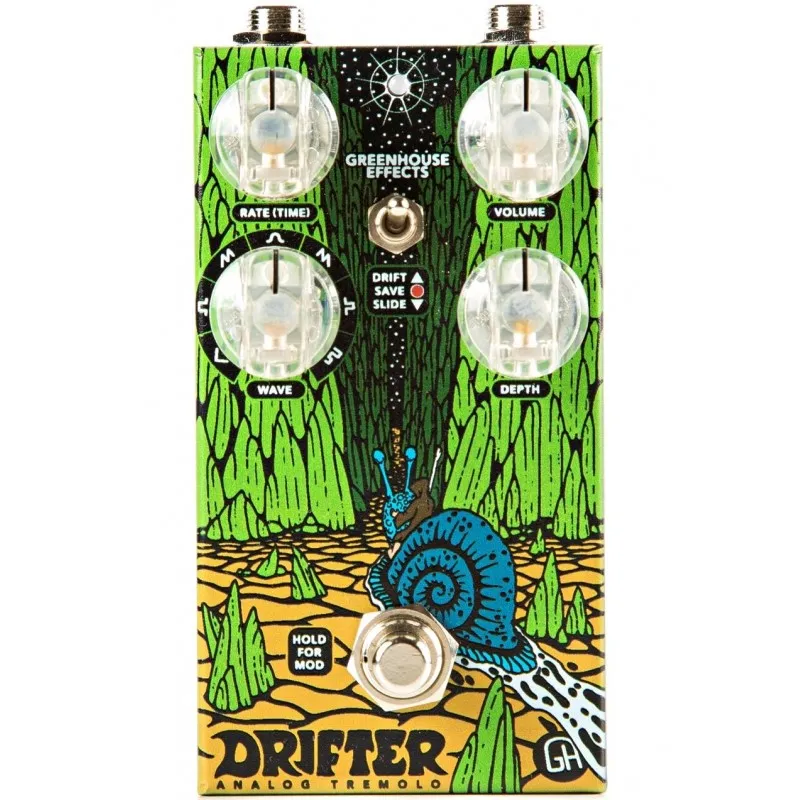 Greenhouse Effects Drifter - Digitally Controlled Analog Tremolo