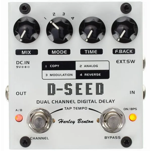 Harley Benton D-Seed - Dual Channel Digital Delay