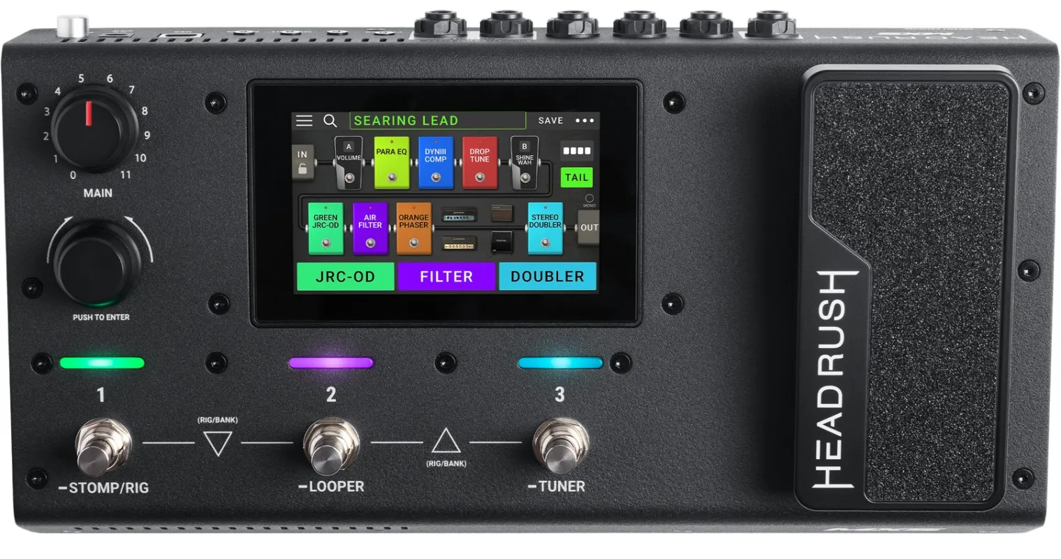 HeadRush MX5 - Compact Floor Amp Modeling Guitar Effect Processor