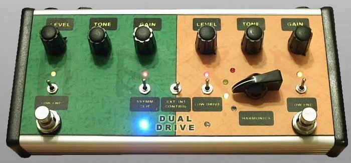 Hexe DualDrive - Overdrive/Distortion