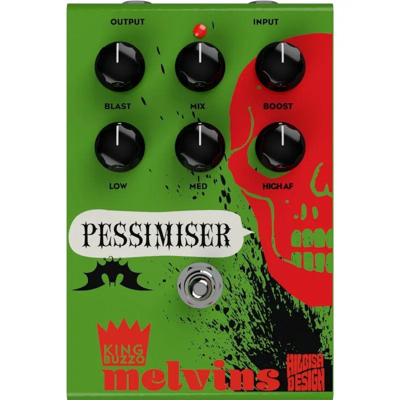 Hilbish Design Pessimiser - King Buzzo signature Overdrive/Fuzz