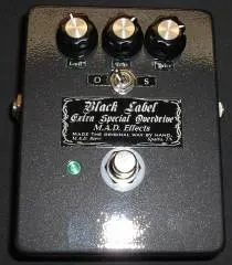 Homebrew Electronics TN / M.A.D. Effects Black Label Extra Special Overdrive