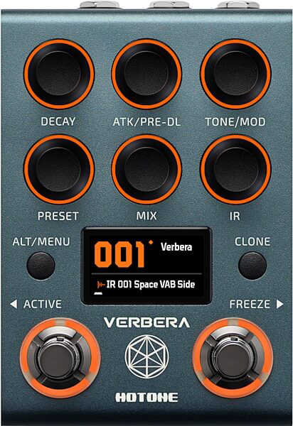 Hotone Verbera Stereo Convolution Reverb with Insane USB-C IR Loader