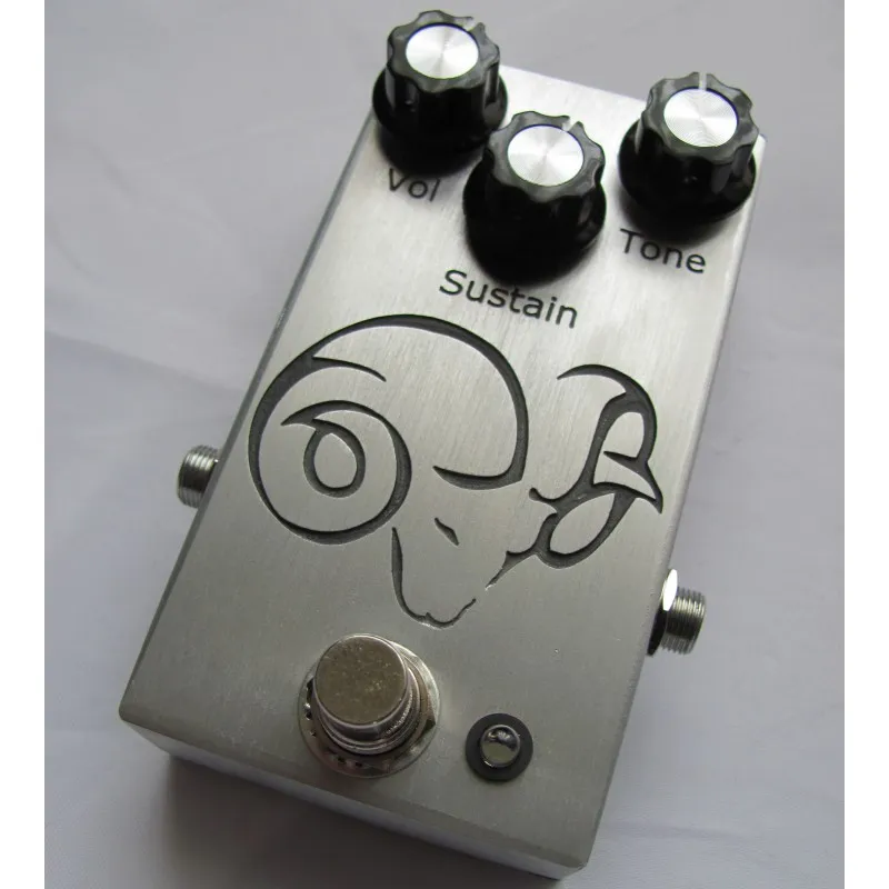 ICM Pedals Engraved Rams Head Muff