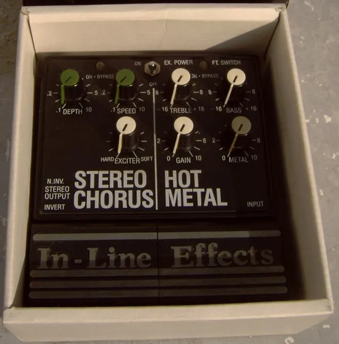 In-Line Effects XE-753 Stereo Chorus / Hot Metal