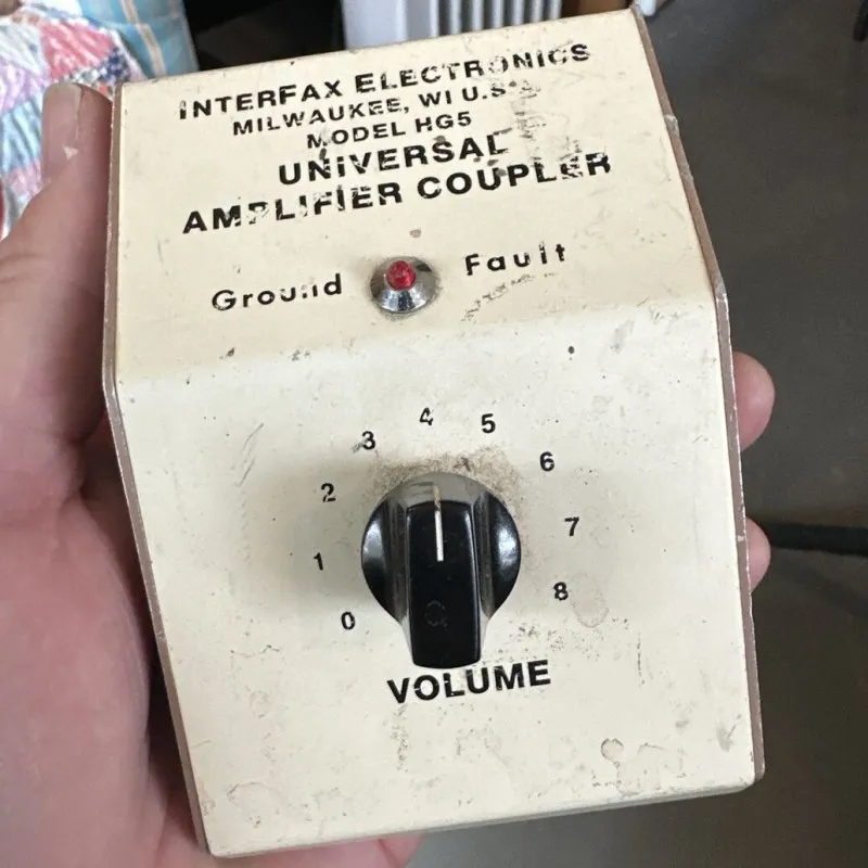 Interfax HG-5 Universal Amplifier Coupler