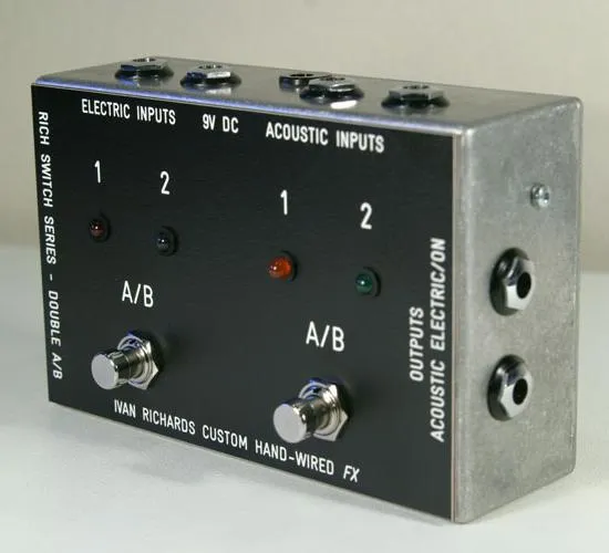Ivan Richards Custom FX Double A/B Switch