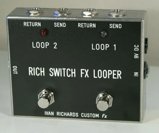 Ivan Richards Custom FX Rich Switch FX Looper