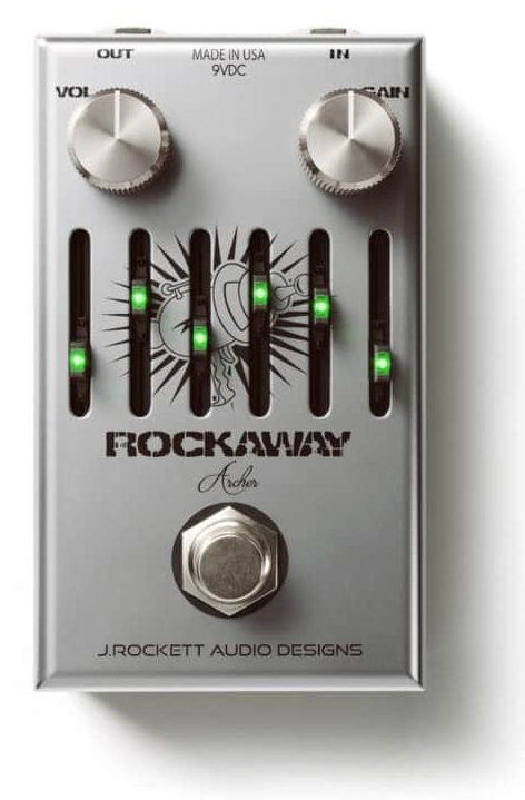 J. Rockett Steve Stevens Rockaway Archer Overdrive & EQ Pedal