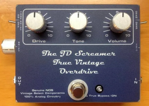 JD Analog The JD Screamer - Single Channel True Vintage Overdrive