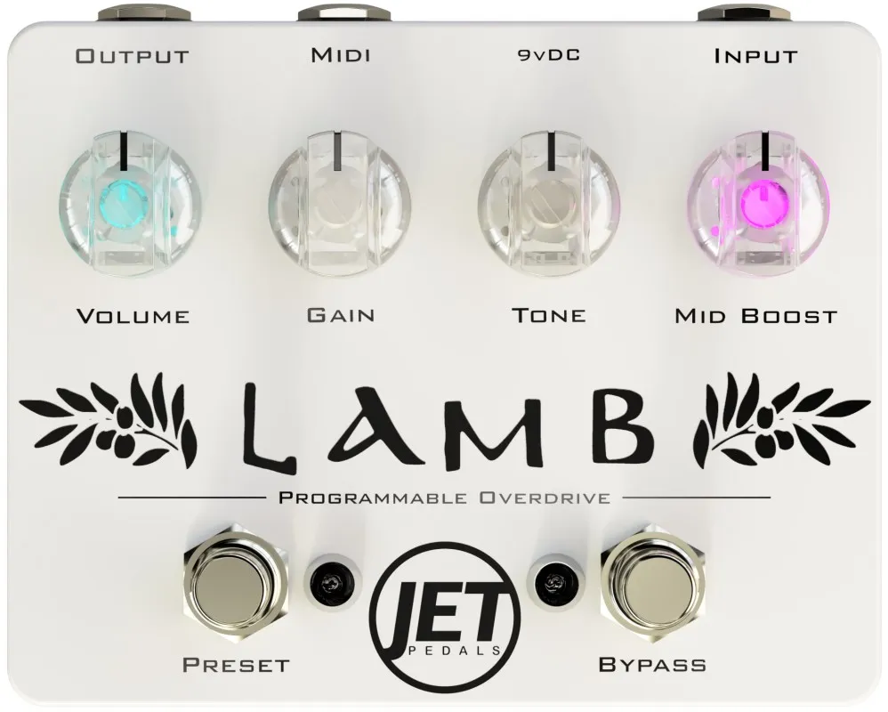 JET Pedals Lamb - Programmable Overdrive
