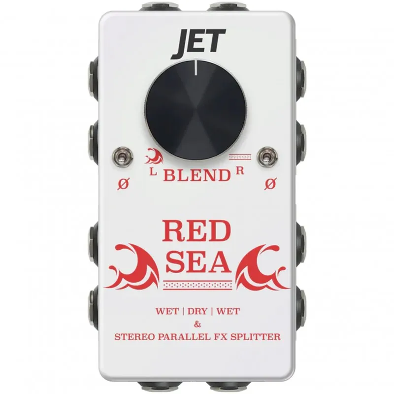 JET Pedals Red Sea - Wet-Dry-Wet & Stereo Parallel FX Splitter