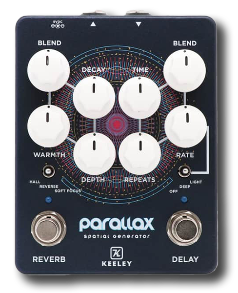 Keeley Parallax Spatial Generator Reverb and Delay