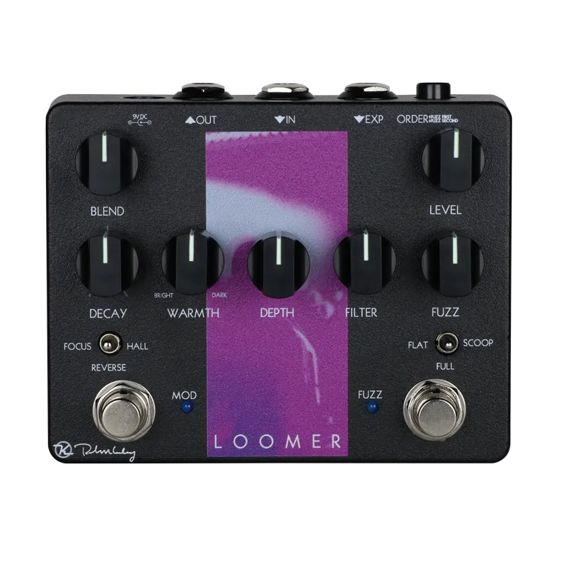Keeley Electronics Loomer Fuzz and Reverb Pedal