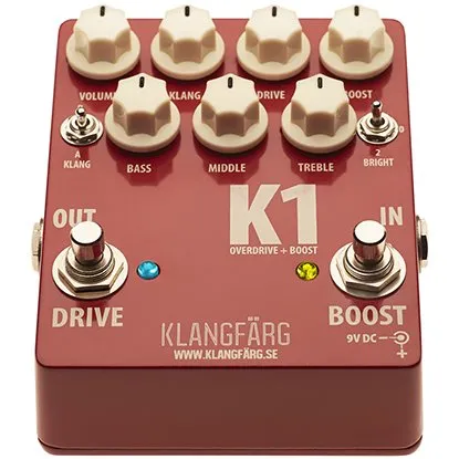 Klangfärg K1 - Overdrive + Boost