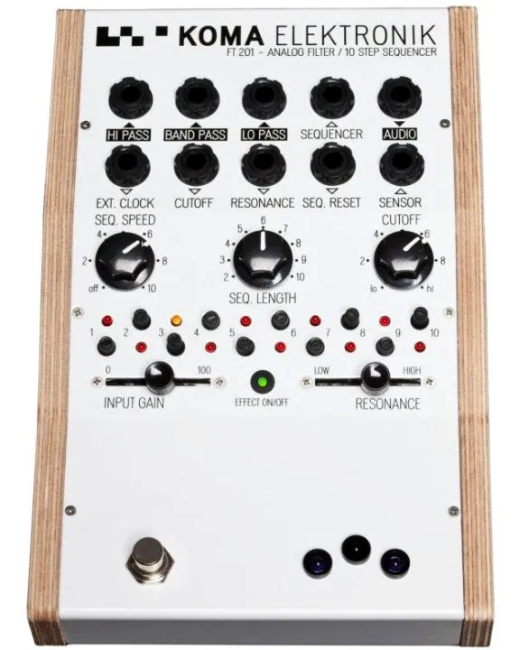 KOMA Elektronik FT201 Voltage Controlled Vactrol State Variable Filter