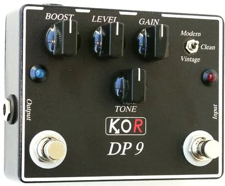 Kor Pedals DP9 Boost - Daniele Pannozzo Overdrive + Boost